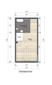 Grundriss Dachgeschoss