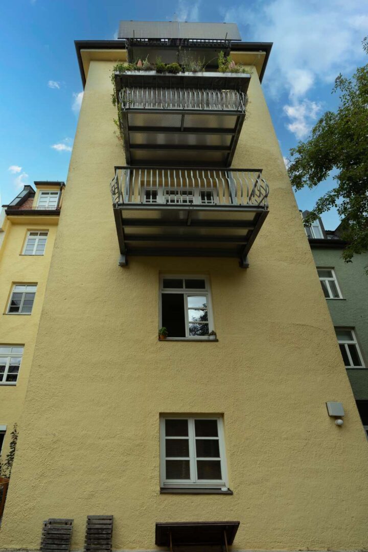 Gebäude Rückansicht