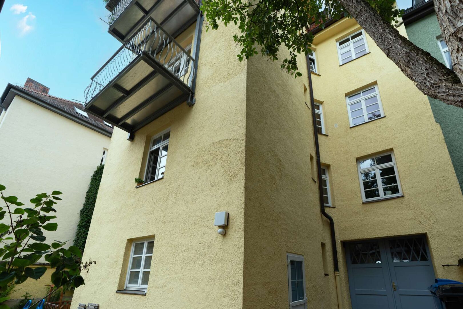 Gebäude Rückansicht