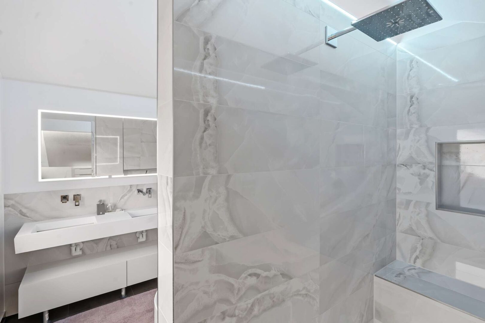 Dusche im OG
