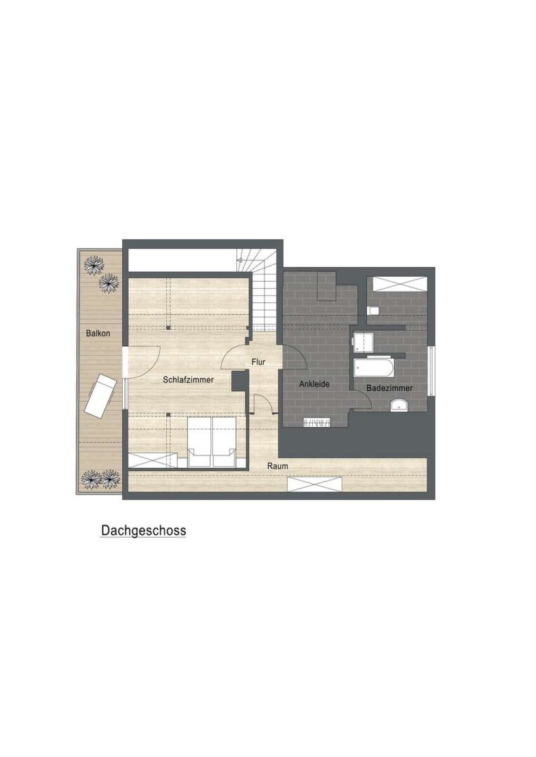 Grundriss Obergeschoss