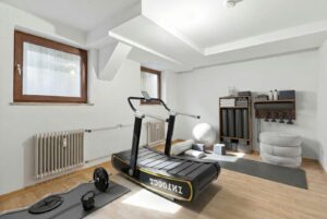 Fitnessraum  - digitales Einrichtungsbeispiel