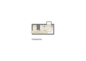 Grundriss im UG