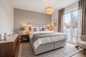 Schlafzimmer Einrichtungsvorschlag (KI)